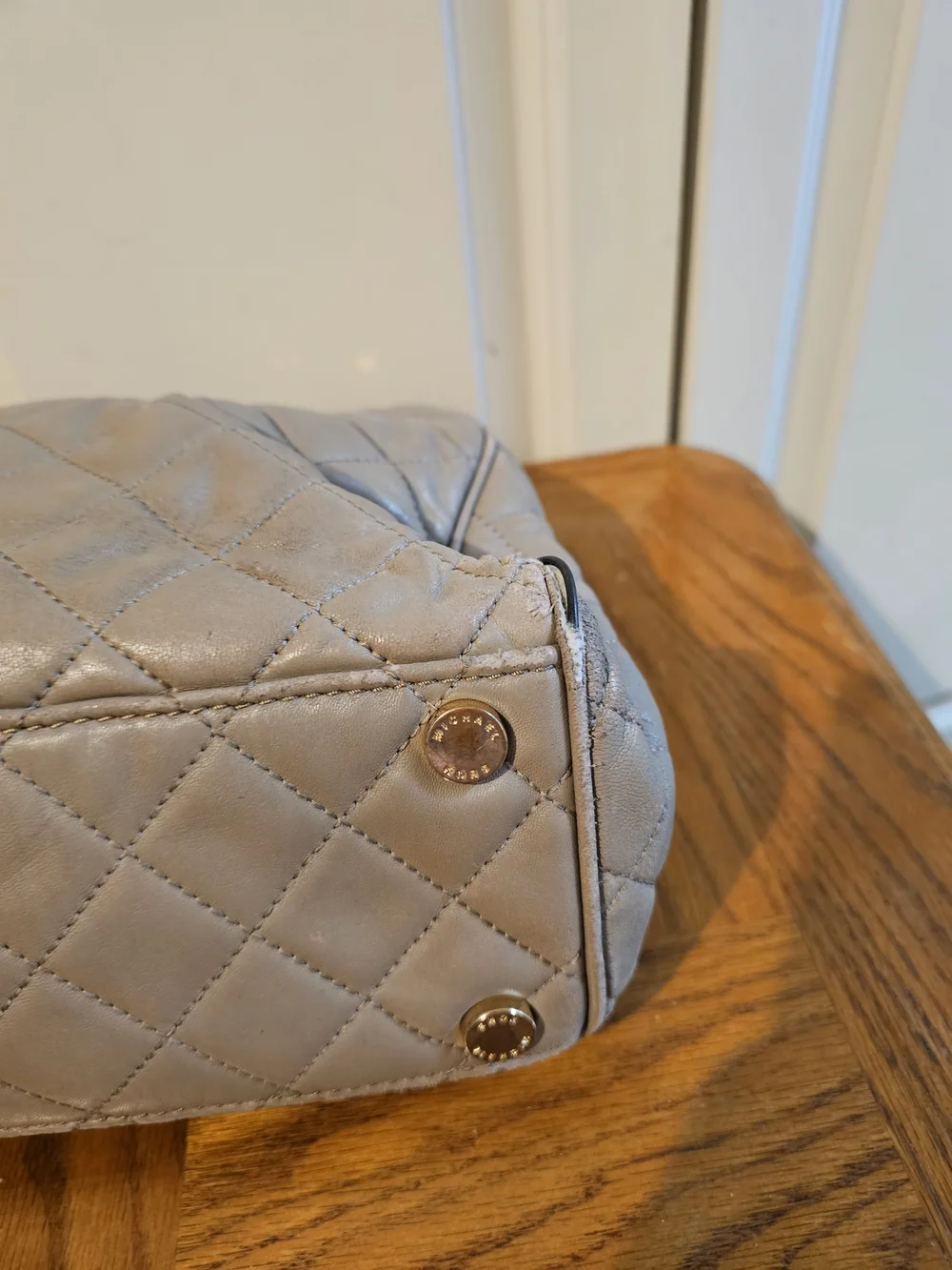Michael Kors quilted leather